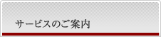 サービスのご案内