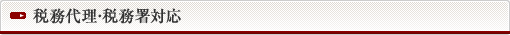 税務代理・税務署対応